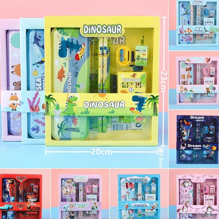 

Super Murah Set Alat Tulis 7 in 1 Paket Alat Tulis Sekolah Anak Lengkap