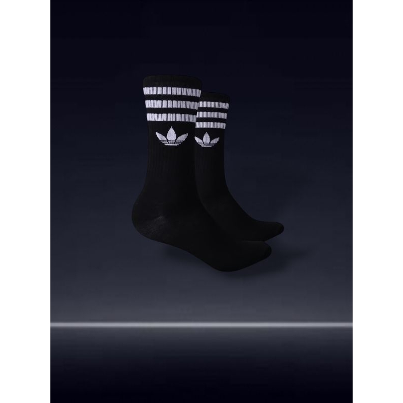 Kaos Kaki Oldskool motif Skate Adidas Garis 3 Hitam Premium Oldschool