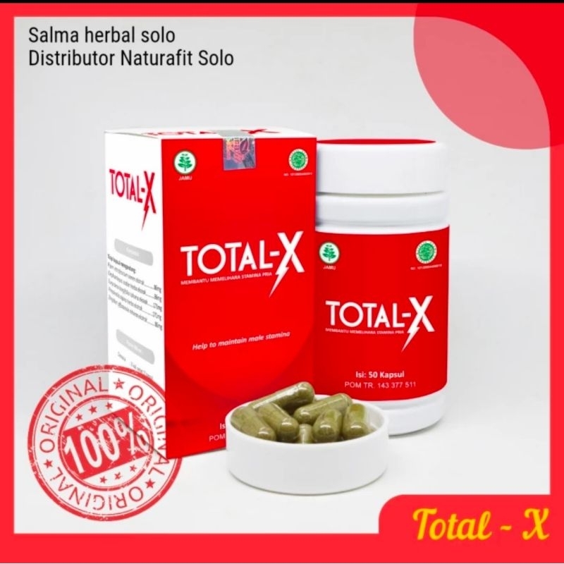 Salma Herbal - Total X Naturafit 50 Kapsul