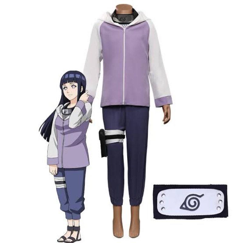 JUAL COSTUM COSPLAY HINATA HYUGA ( NARUTO SHIPUDEN )