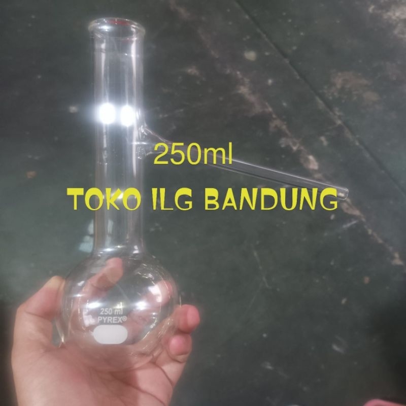 labu distiling/labu destilasi 250ml pyrex