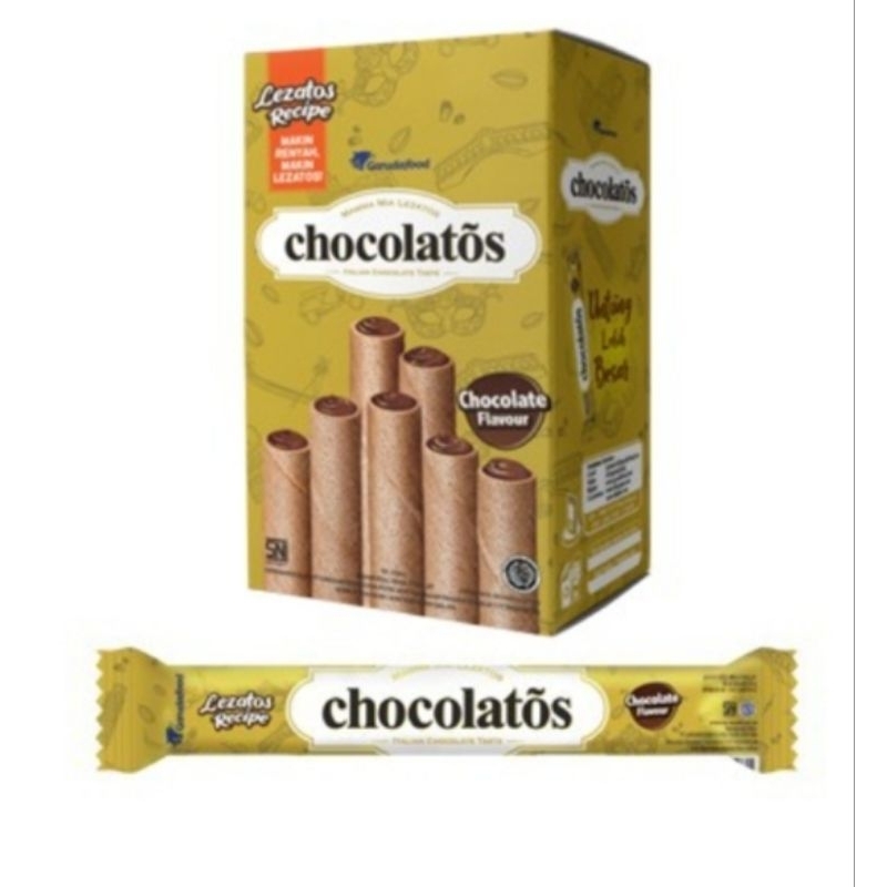 

CHOCOLATOS BOX WAFER ROLL ISI 24PCS