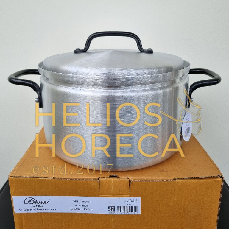 Bima Saucepot 30cm Aluminium Bima Lux Panci Sauce Pot Panci Rebus