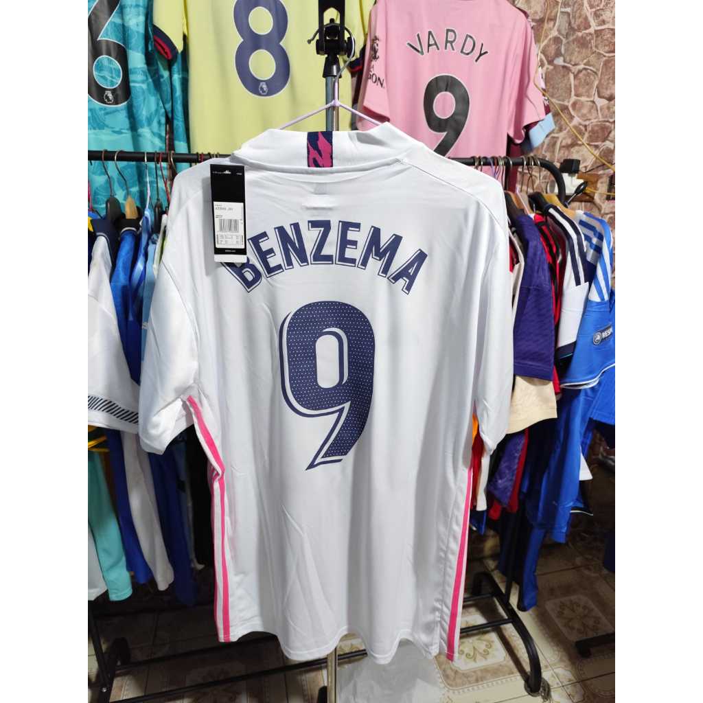 JERSEY BAJU BOLA (REAL MADRID) HOME AWAY 3RD RETRO JERSEY LANGKA 2020 2021 BENZEMA
