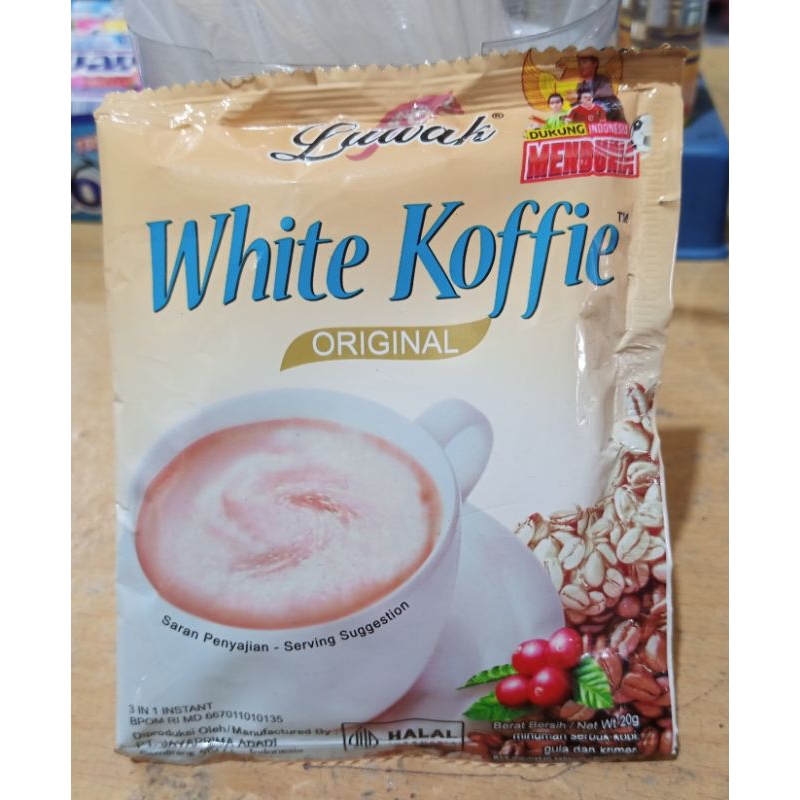 

Luwak White Koffie 20g 1 Renteng (10 sachet)