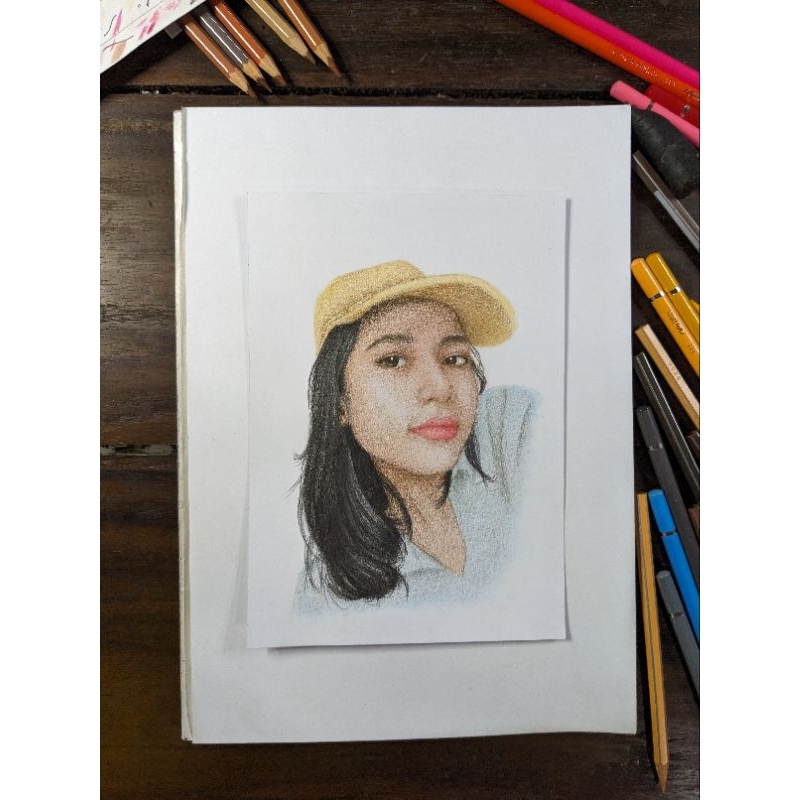 

Sketsa Gambar 1 Wajah Ukuran A5 Warna