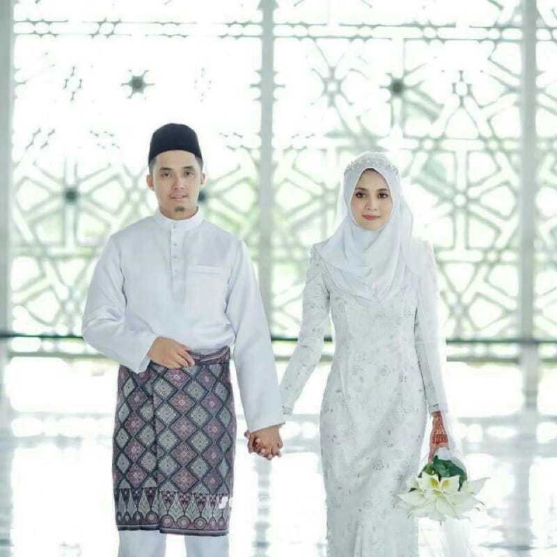 Setelan Baju Melayu Akad Nikah