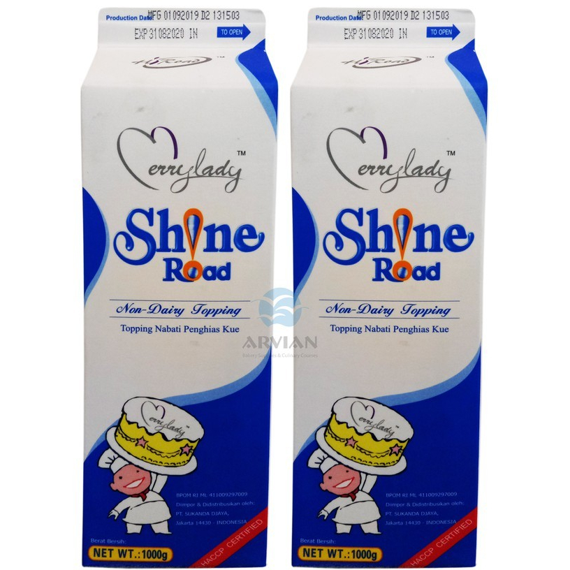 

SHINE ROAD NON DAIRY CREAM TOPPING KTK 1 LTR