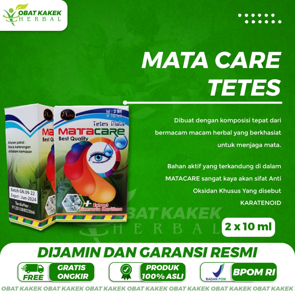 MATACARE tetes mata 100% original