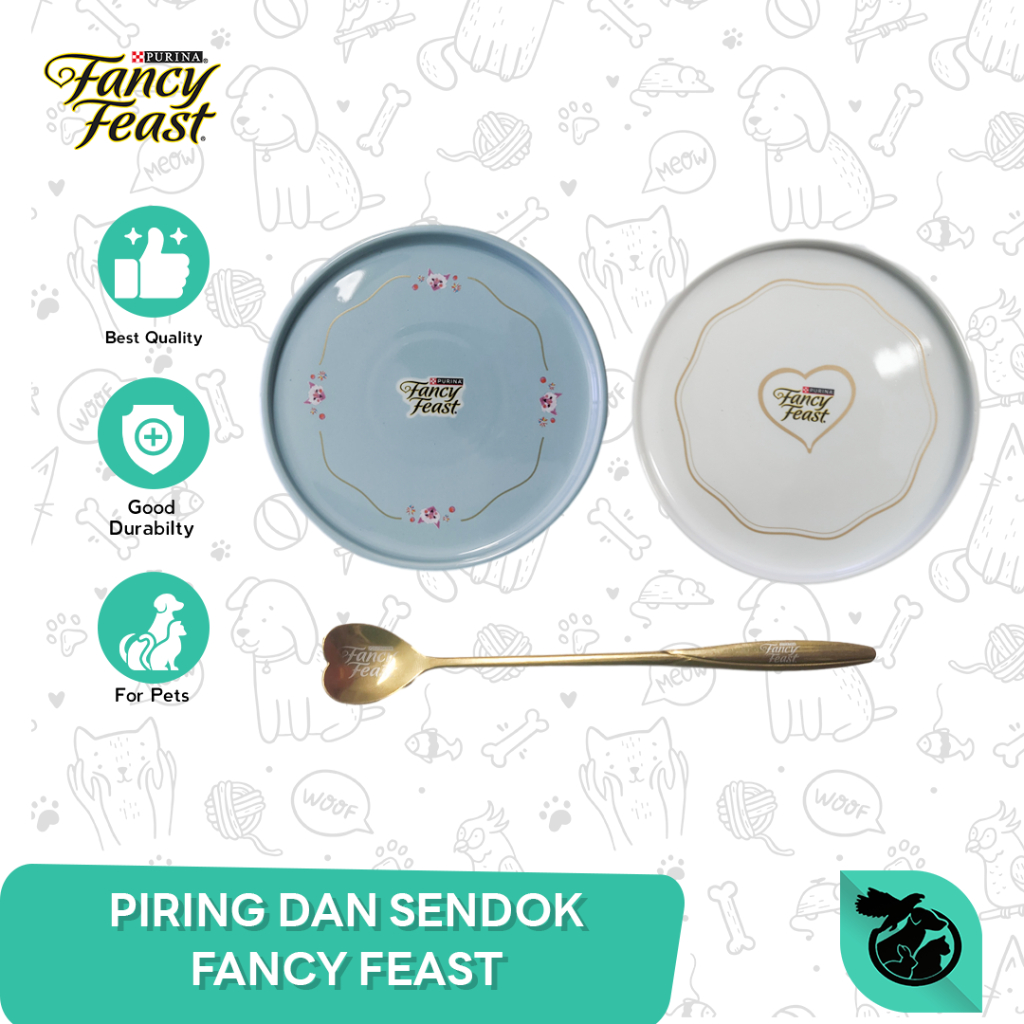 (FREE) SENDOK FANCY FEAST CAT LIMITED EDITION