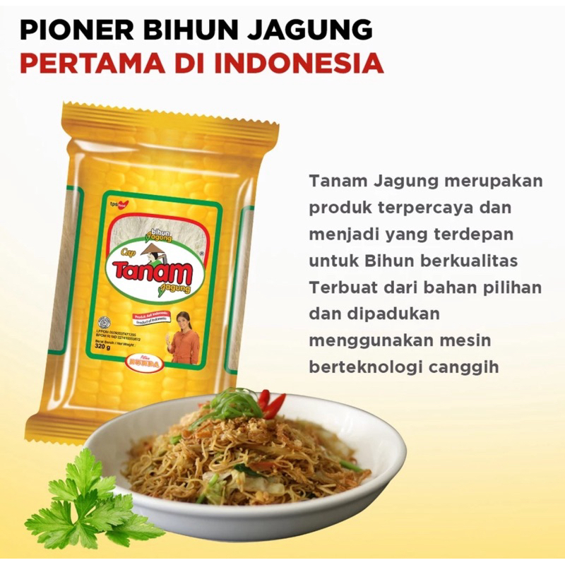 

Bihun tanam jagung 1 pcs