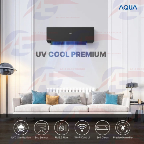 AC Aqua 1PK  AQA-KCR10VSW Premium Inventer UV Cool Premium Control PM 2.5 Filter | Ac Aqua 1pk Inver
