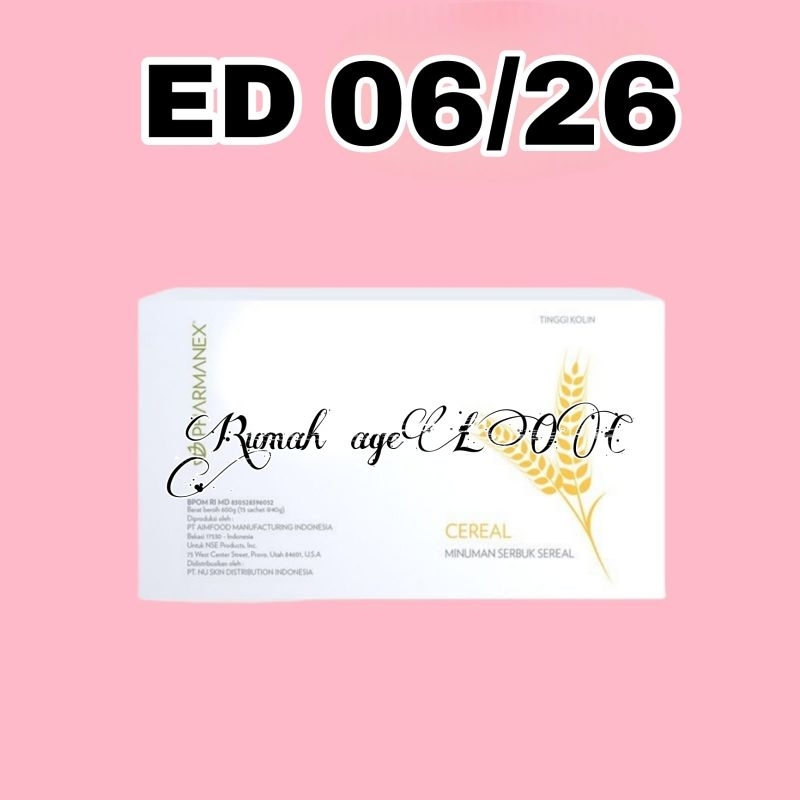 

cereal sereal 1 BOX 15 SACHET oat pharmanexxx