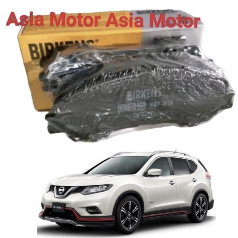Kampas Rem Brake Pad Depan Nissan All New Xtrail X-Trail T32 Birkens
