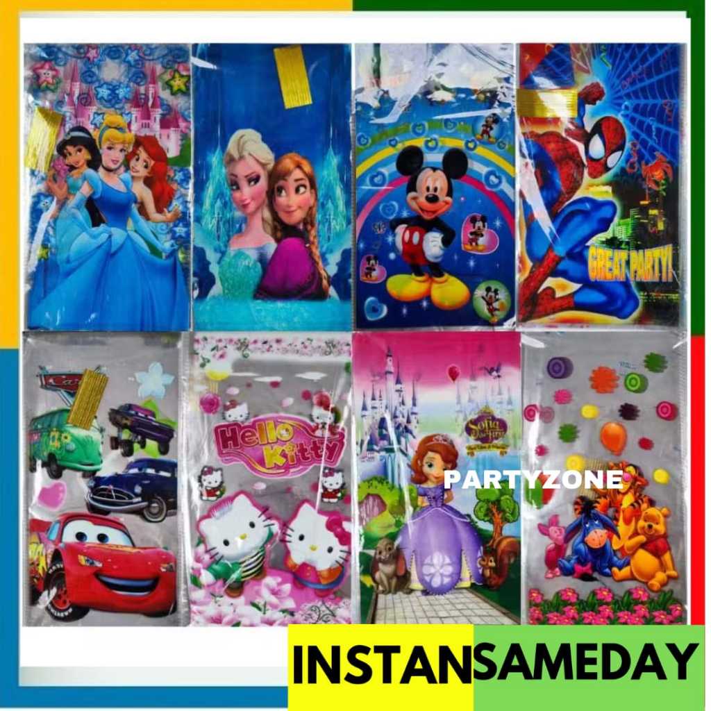 

Kantong Snack isi 10 Bingkisan Ulang Tahun Uk 50X25cm