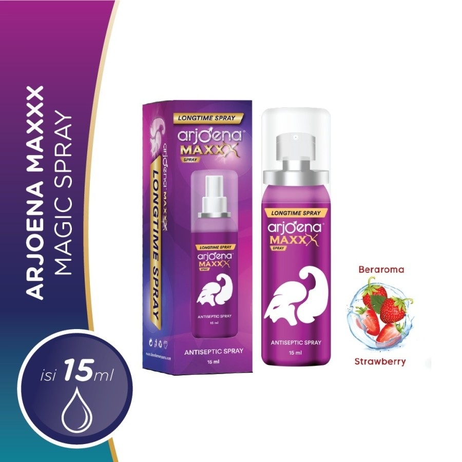 Arjoena Maxxx Longtime Spray Tahan Lama Super Magic Power 15 ml