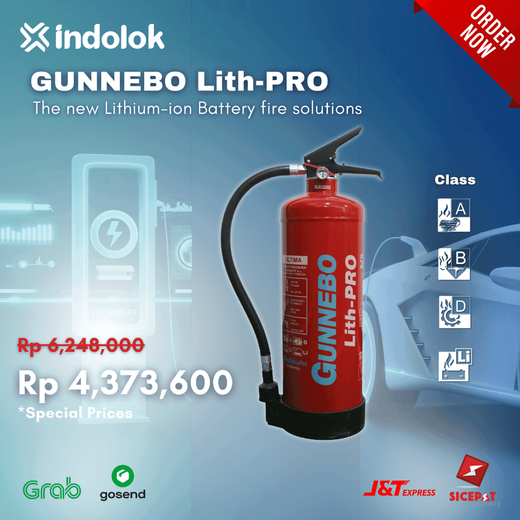 Gunnebo Lith-PRO Fire Extinguisher