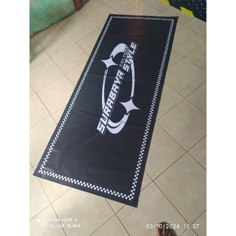 BANNER KARPET ALAS MOTOR KONTES CUSTOM