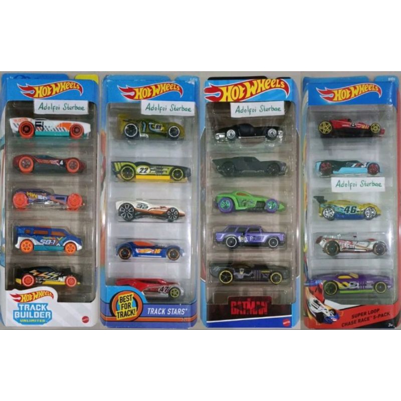 hotwheels hot wheels isi 5 gift pack unlimited the govner hw50 concept speedbox best for track stars