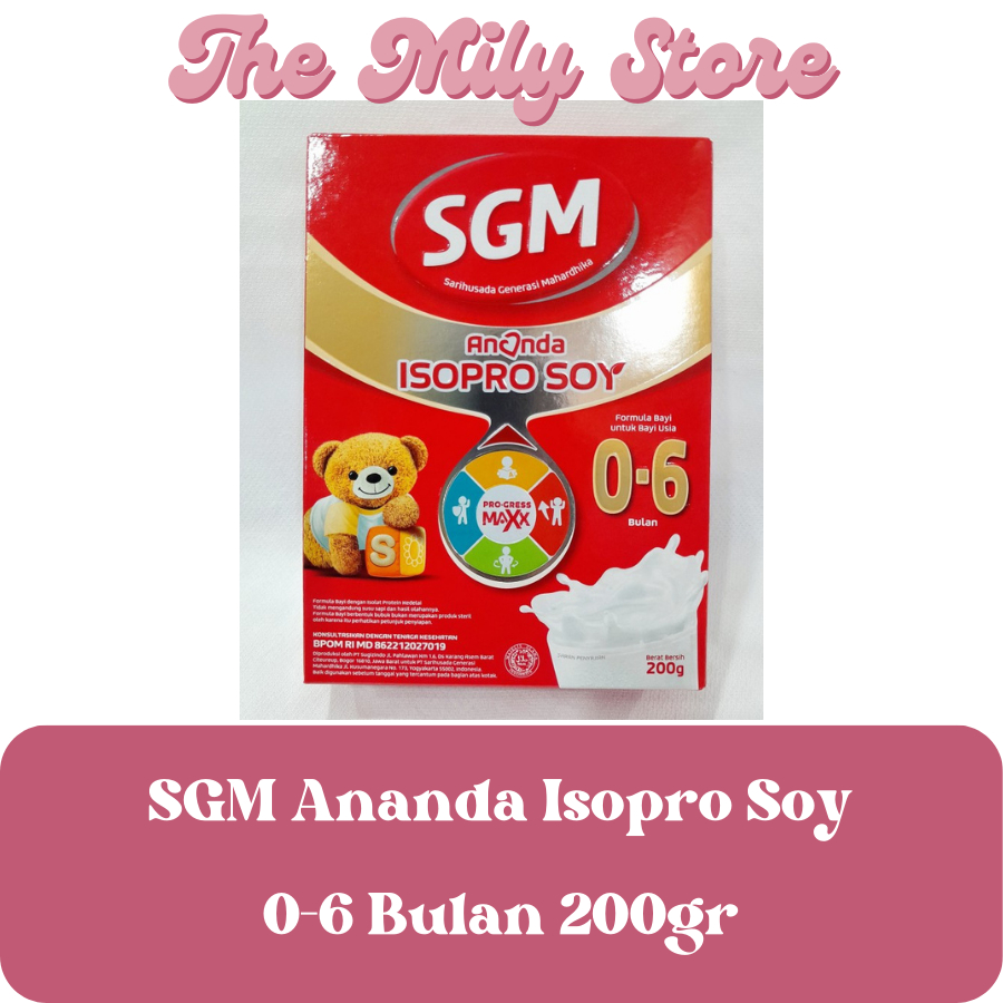 SGM Ananda Isopro Soy 0-6 Bulan 200gr