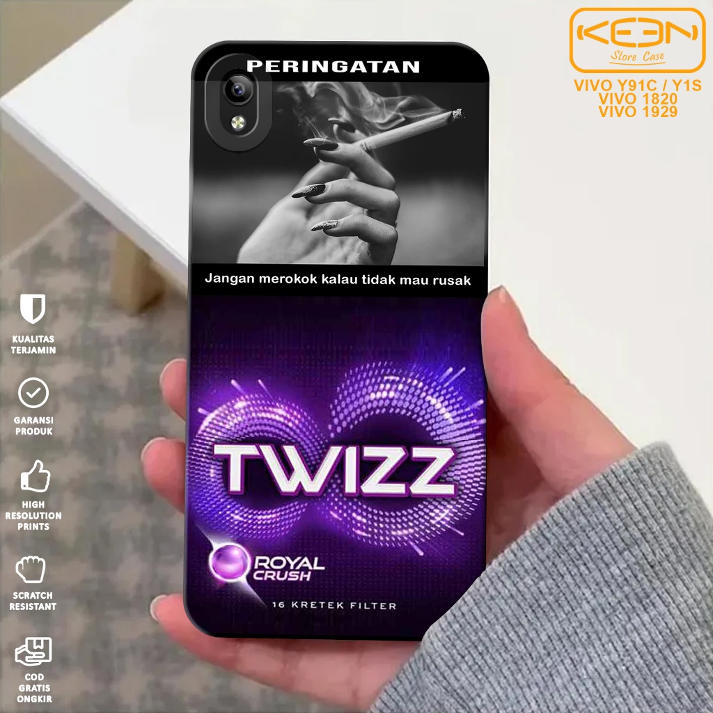 Case Hp Vivo Y91C/Vivo Y1S - Casing Hp Vivo Y91C/Vivo Y1S Motif Rokkk - Case Procamera - Softcase Hp