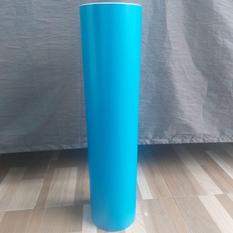 Skotlet Biru Sedang Doff lebar 60cm