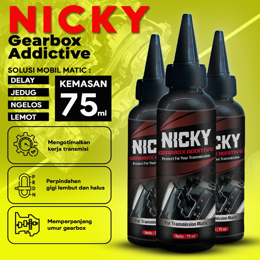 Aditif Matic / Matic Additive / Cairan Aditif Pelumas Gearbox Matic Transmisi 100ml