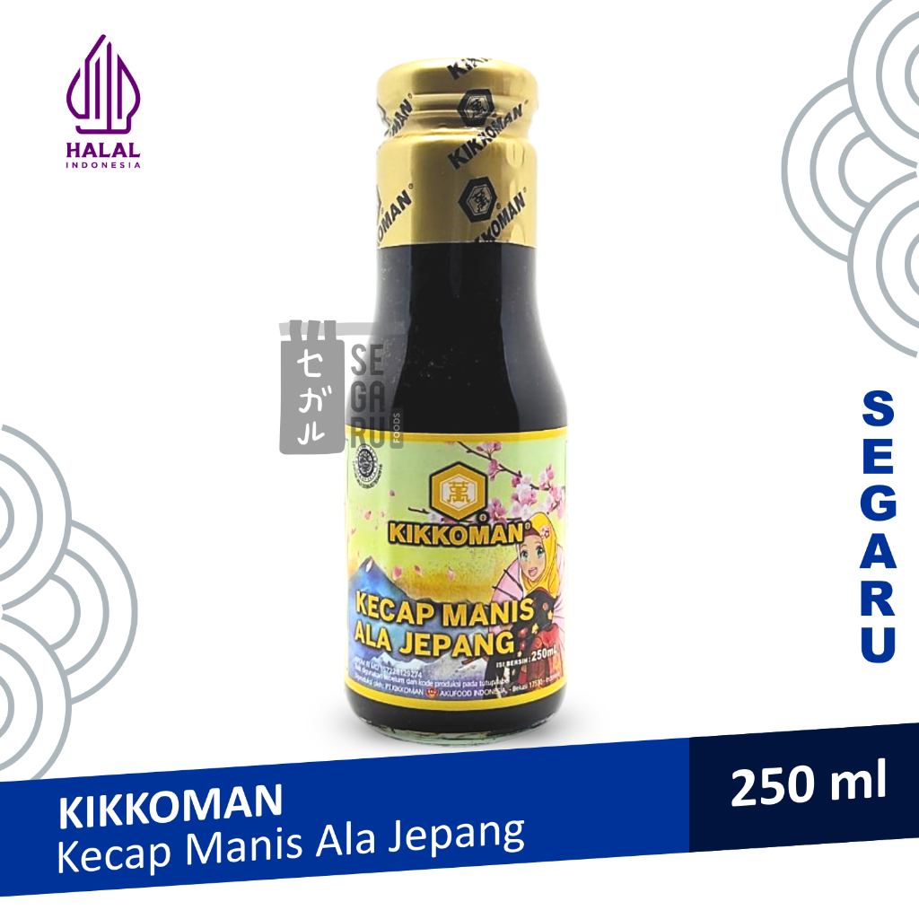 

Kikkoman Japanese Sweet Soy Sauce Sushi Halal 250 ML