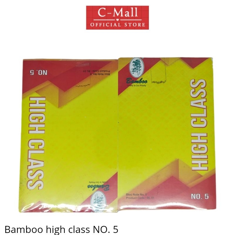 

C-Mall Buku Catatan merek Bamboo Binder Note High Class / Buku Ring Saku
