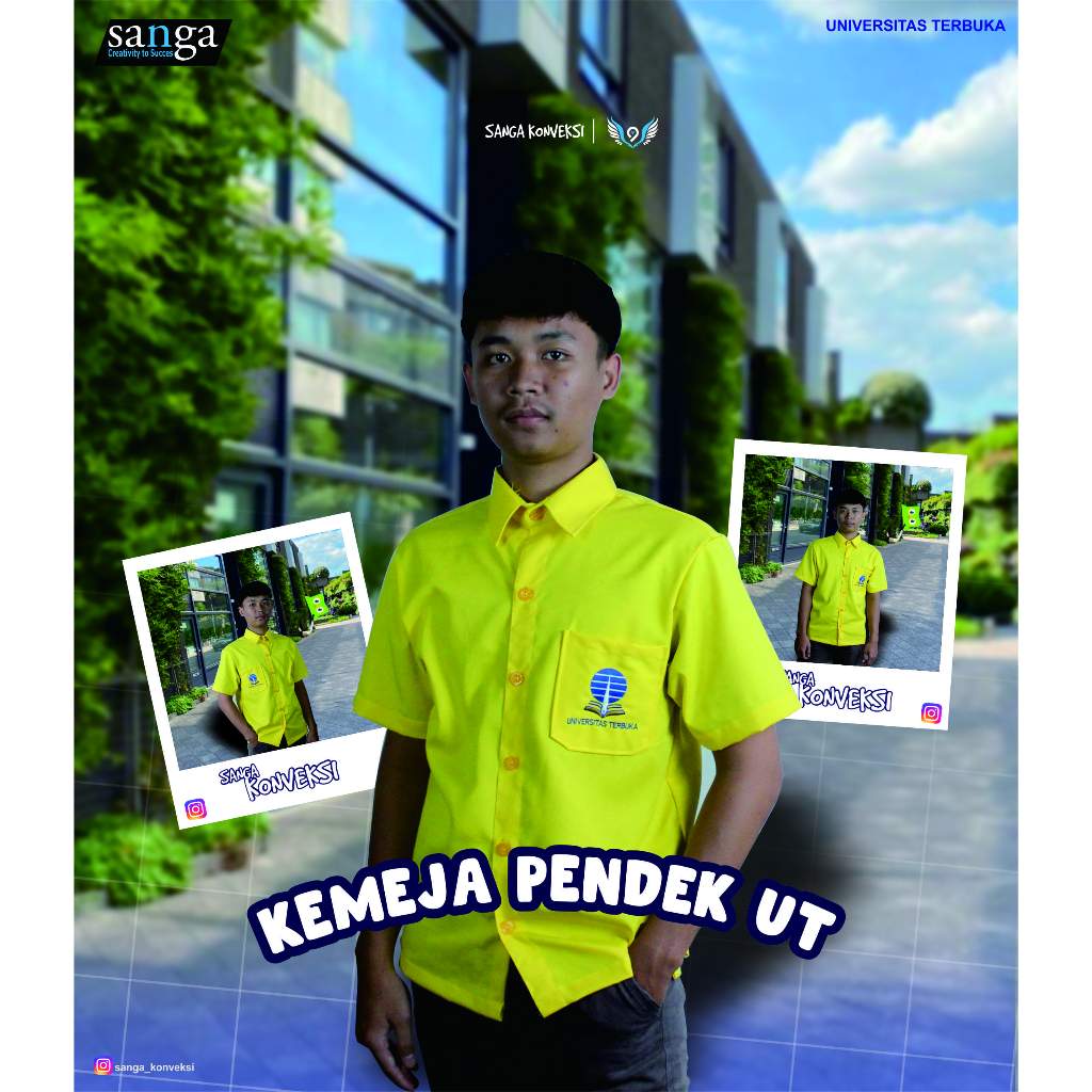 Kemeja PDH Universitas Terbuka / Kemeja UT / Kemeja PDH UT