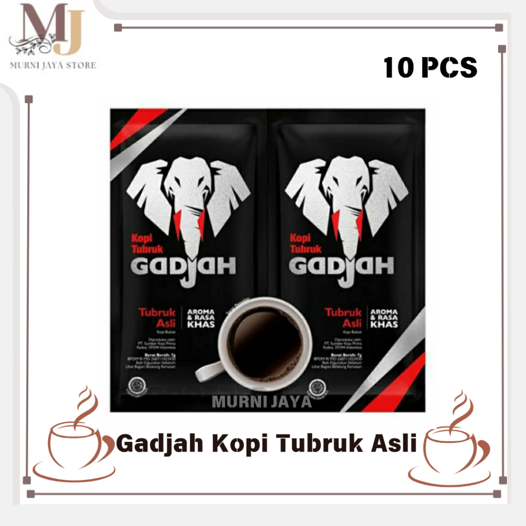 

KOPI GADJAH TUBRUK ASLI 6.5GR RENCENG