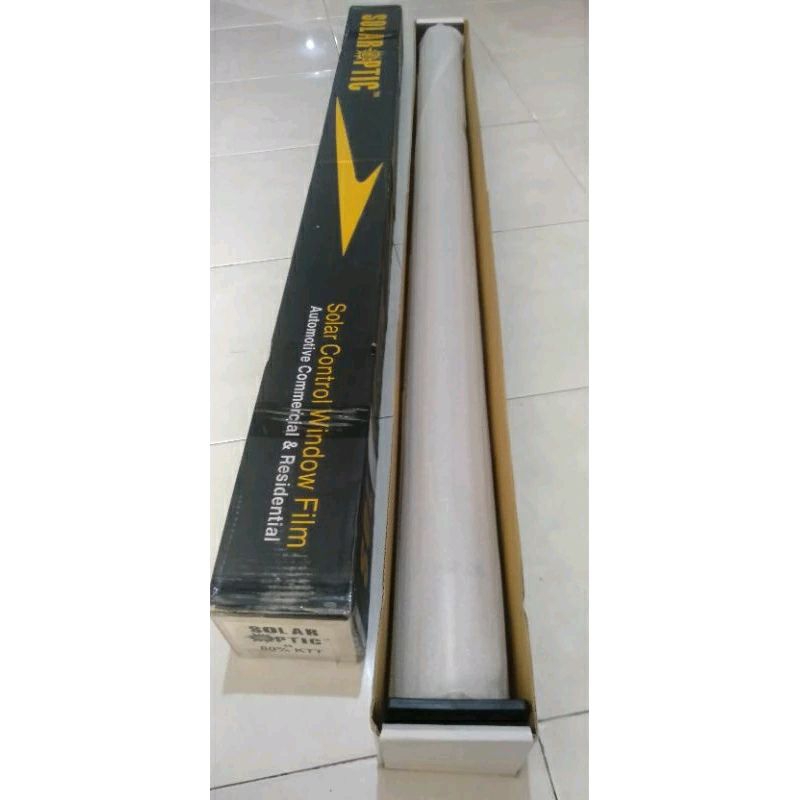 Kaca film solar optic silver KTT / kaca film silver 1 rol