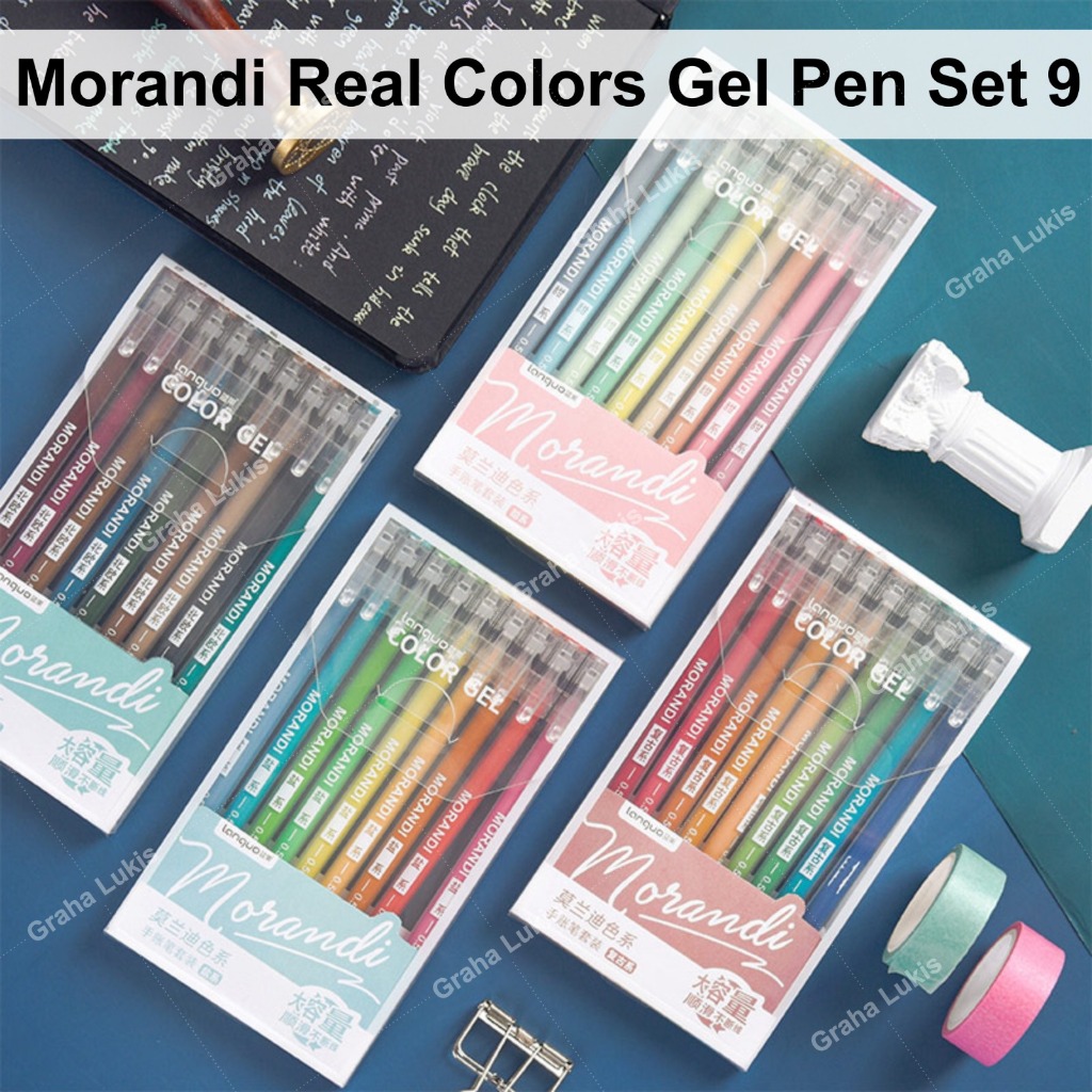 

HJK Languo Real Colors Gel Pen Set 9