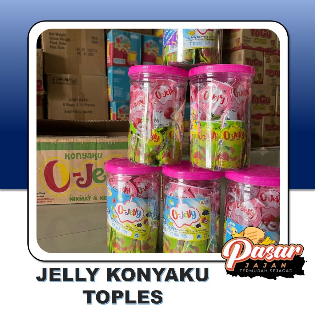 

Jelly Konyaku Toples Isi 30pcs x 20gr