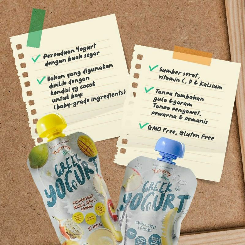 YUMMY BITES  GREEK YOGURT