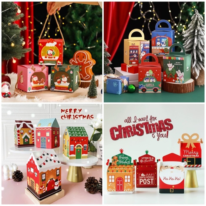 

[8AVE] Aneka Kotak Kado Natal Mini Murah Kotak Kado Lucu Natal Souvenir Natal Goodiebag Natal