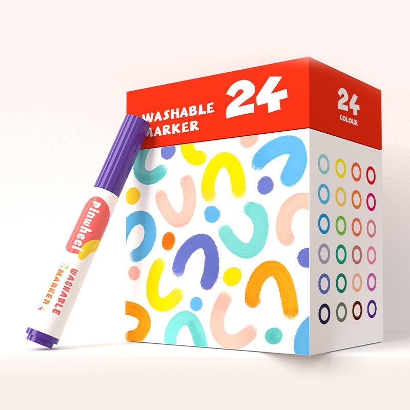 

Pinwheel Washable Marker Alat Menggambar Anak