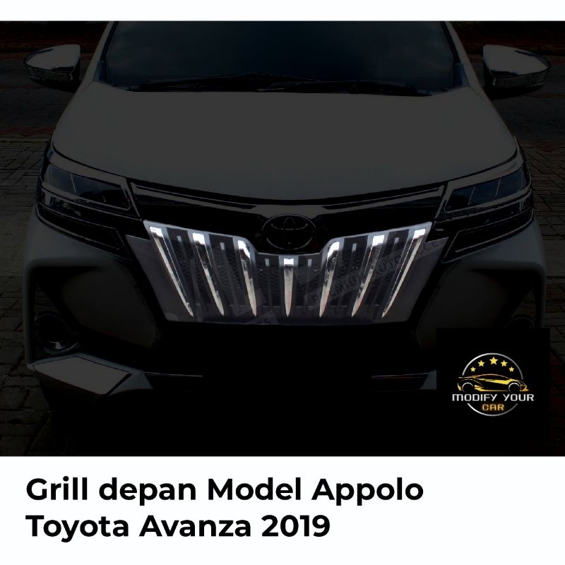 Grill Depan Model Apollo Toyota Avanza 2019