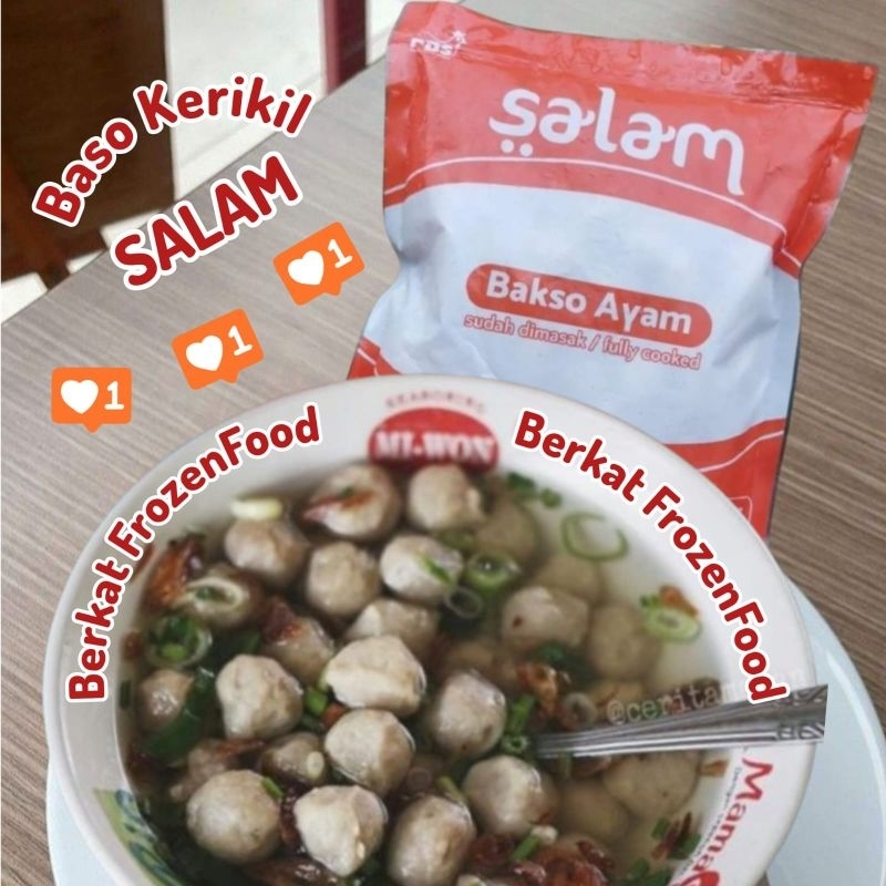 

Salam Baso Ayam Krikil 500 Gr