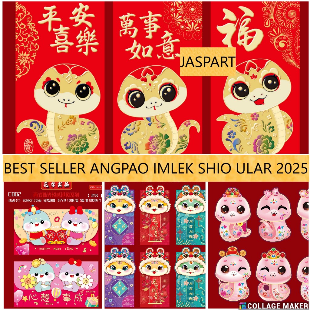 

ANGPAO AMPLOP IMLEK SHIO ULAR 2025 UKURAN PANJANG DAN PENDEK IMLEK SHIO ULAR 2025