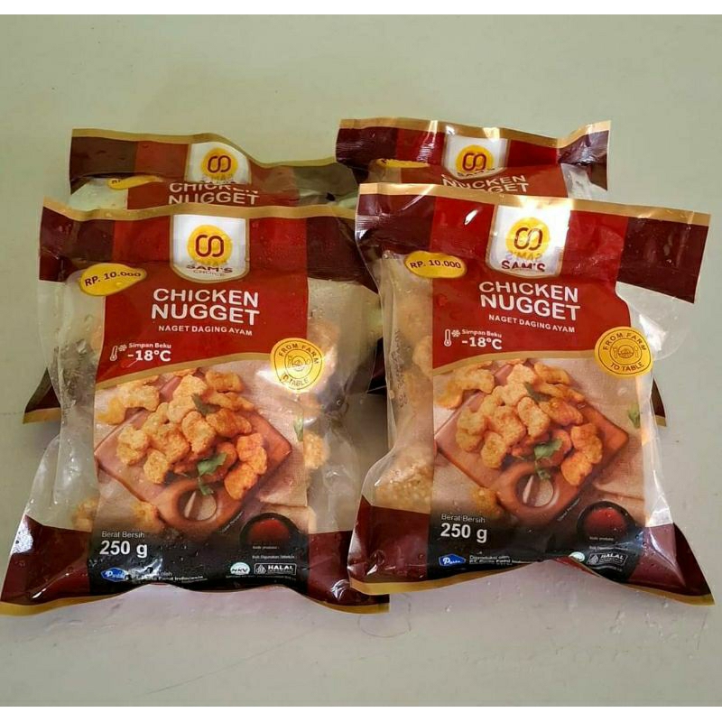 

Sam choice naget 250gr/naget 250gr Sam choice