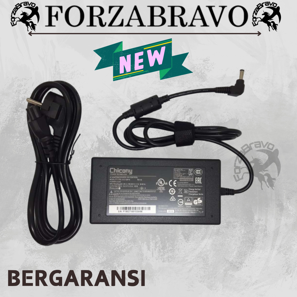 Adaptor Charger Clevo N85HK, W35 37ET, W355ST, W650SJ, W370ST, W3537ET, N170RD, W355SSQ, W355SS, W23