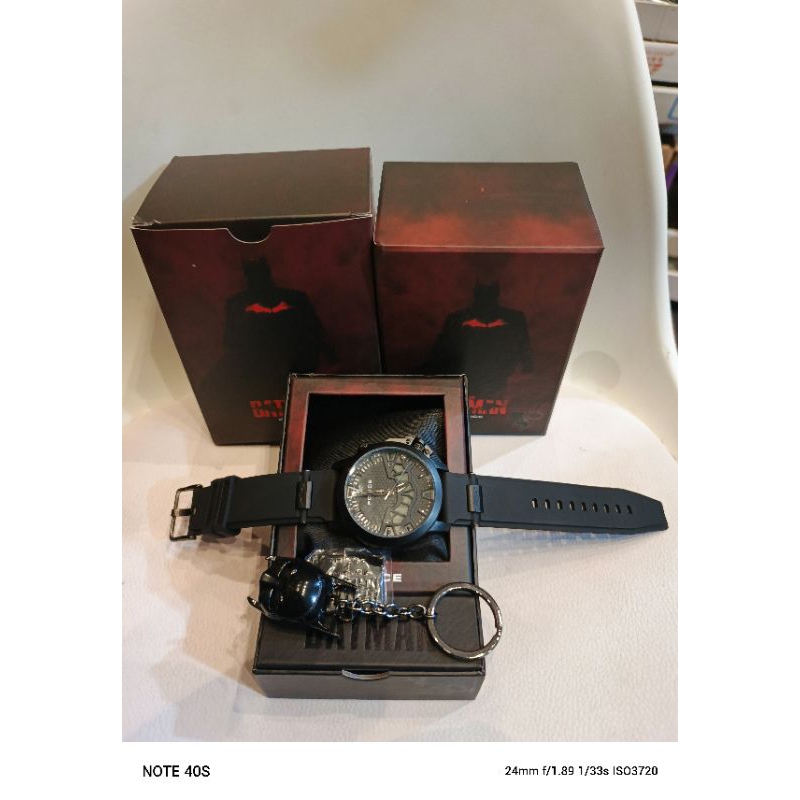 Jam Tangan Pria Police Batman Edition - Full Black