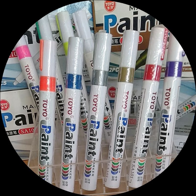 

Toyo marking Pen cat spidol original Toyo SA 101