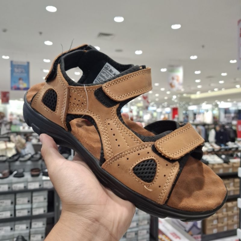 [JIM JOKER] Sandal pria model sandal gunung bahan comfrot kulit asli original uk 39-43
