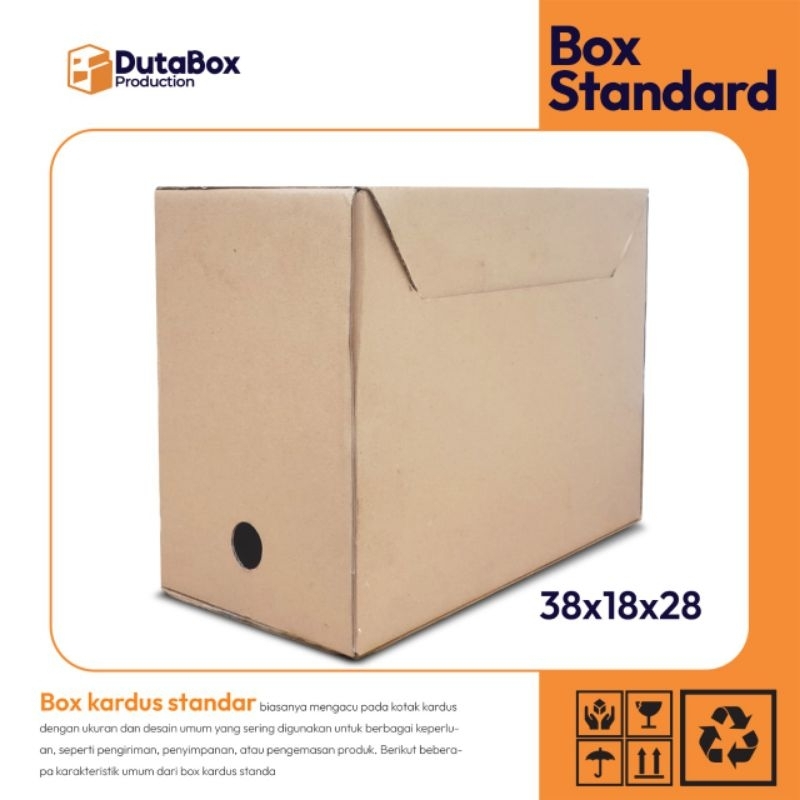 

Box Arsip Kardus Arsip Uk 38x18x28 Cm