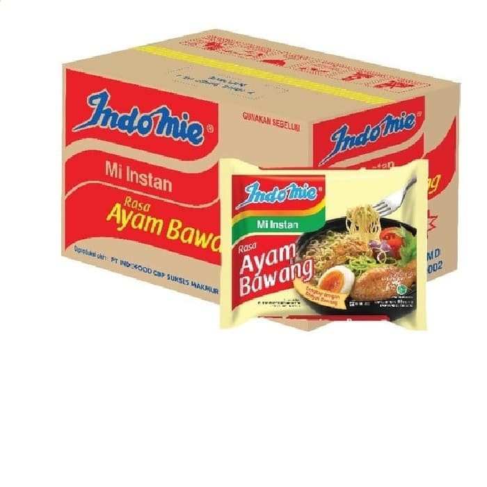 

Mie Instan Indomie Rasa Ayam Bawang 1 dus/ isi 40pcs