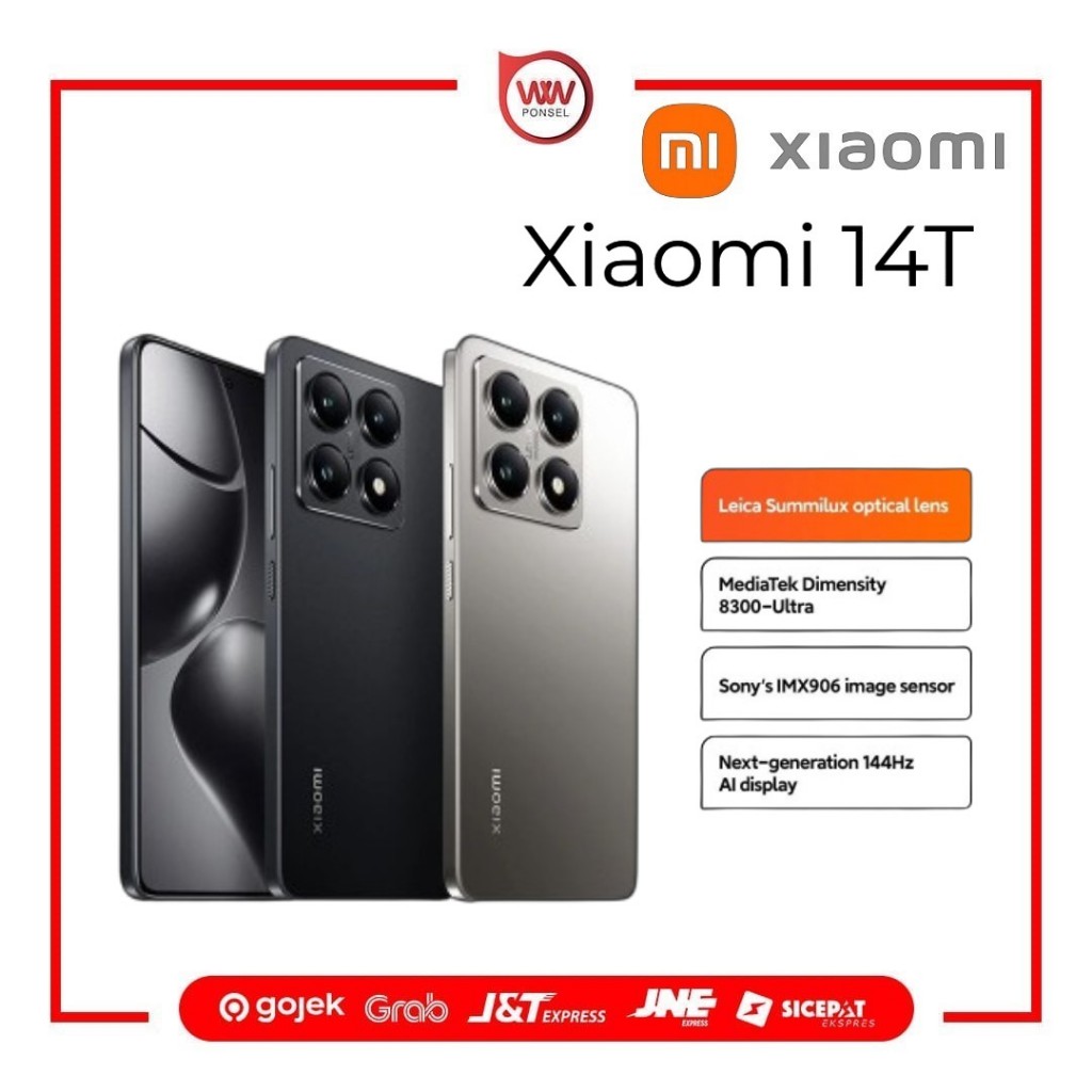 Hp Xiaomi 14T Ram 12GB Internal 512GB Garansi Resmi