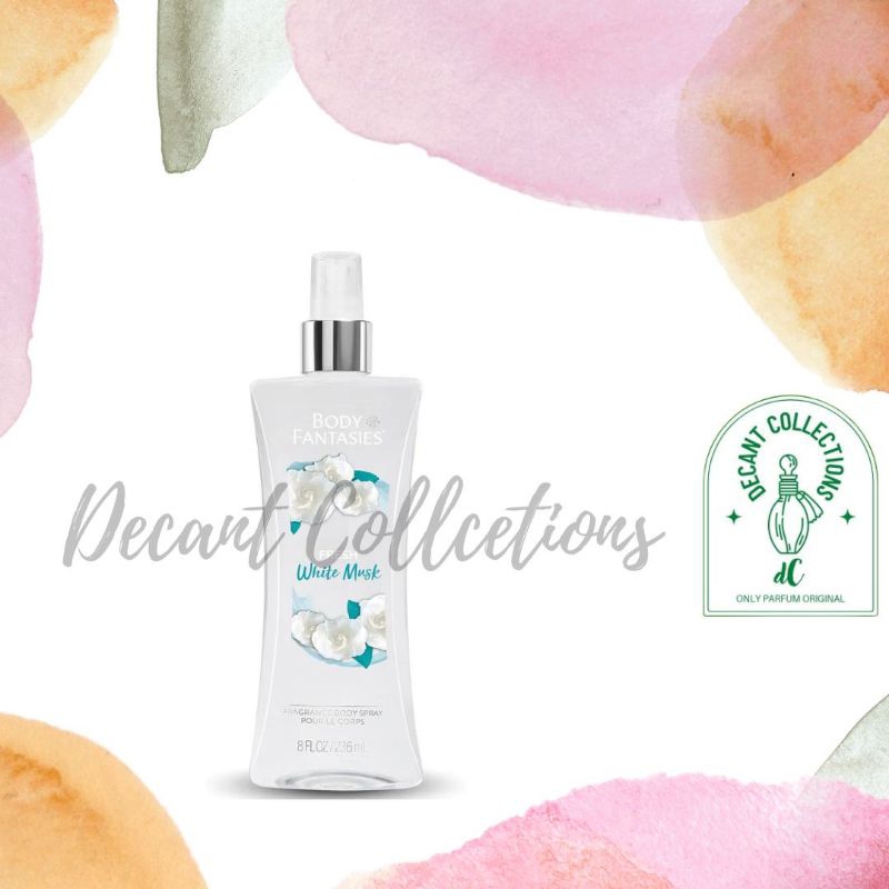 Parfum Wanita Original Body Fantasies Signature Fresh White Musk by Parfums De Coeur for Women