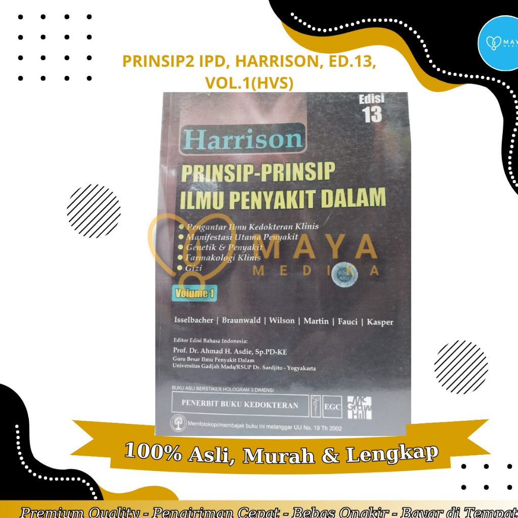 Prinsip2 IPD, Harrison, Ed. 13, vol. 1 (HVS)